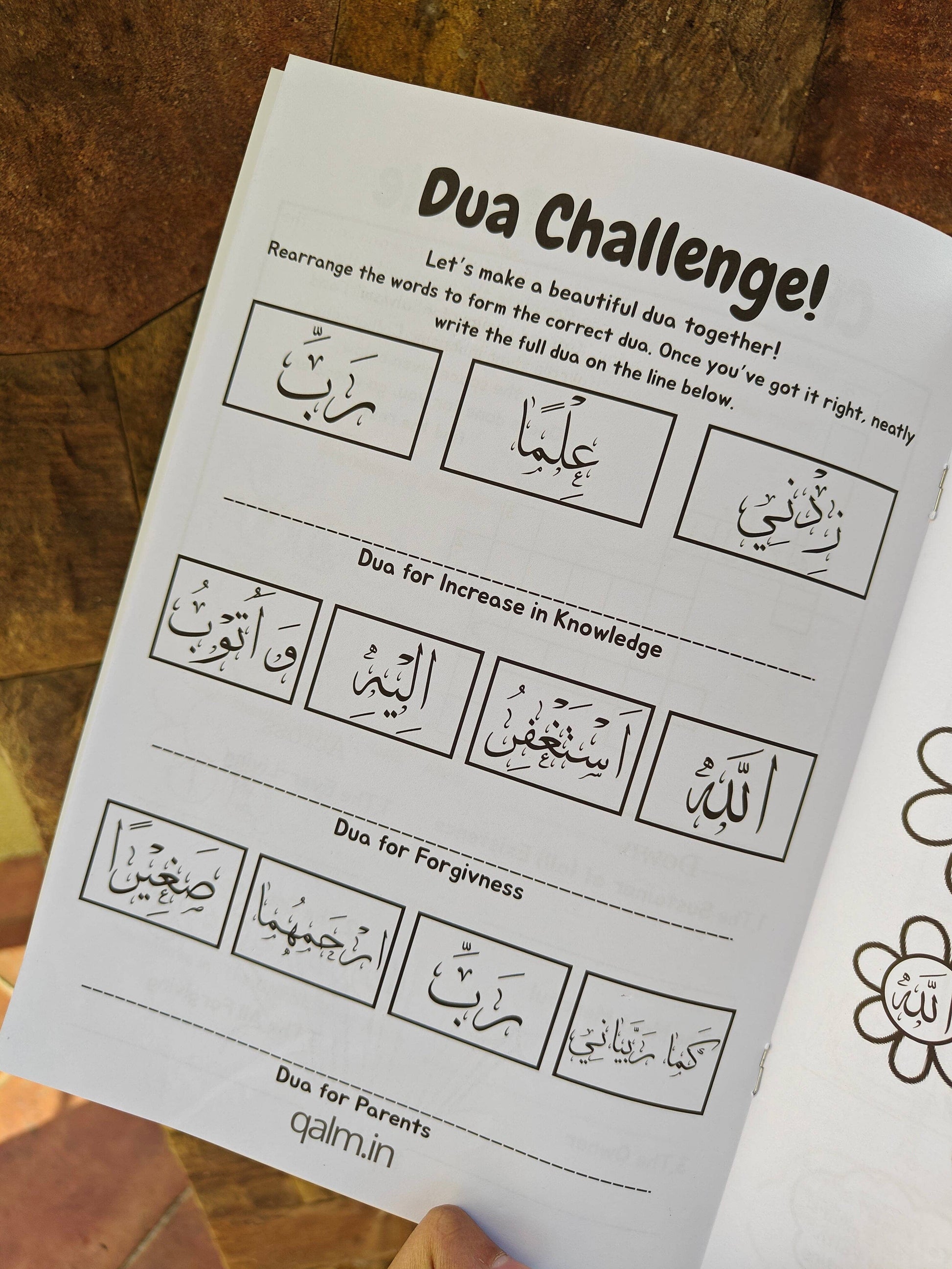 The Complete 4-in-1 Arabic Calligraphy Kit for Kids | Self Learn & Trace QALM 